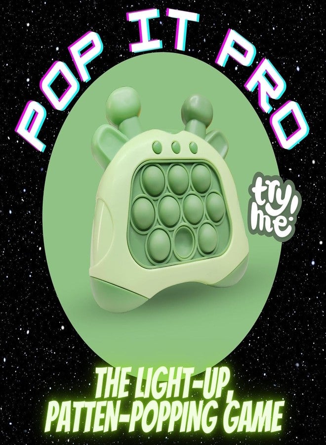 MABLE Pop it Pro Game Electronic Speed Push Button Fidget Toy with Lights & Music, Interactive Stress Relief Game for Kids & Adults, Brain Training Handheld Toy (Assorted Colours) - Image 3